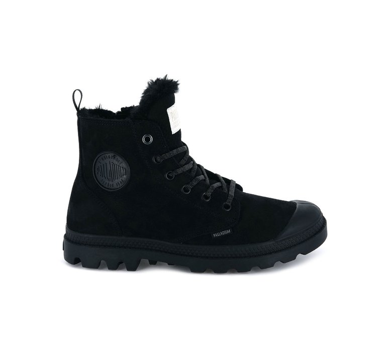 Palladium Pampa Hi Zip Wool Black