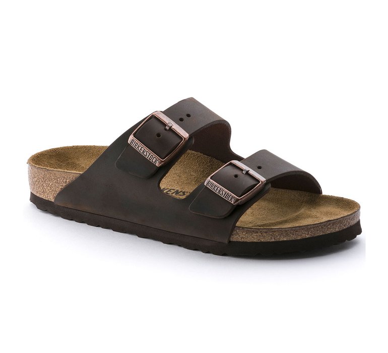 Birkenstock Arizona Oiled Leather Habana Regular Fit