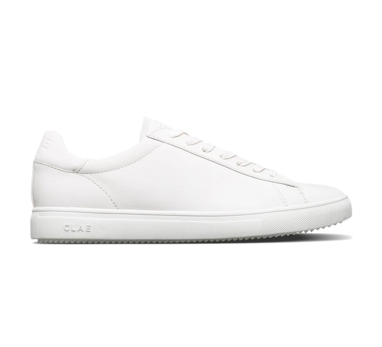 Clae Bradley Essentials White Leather