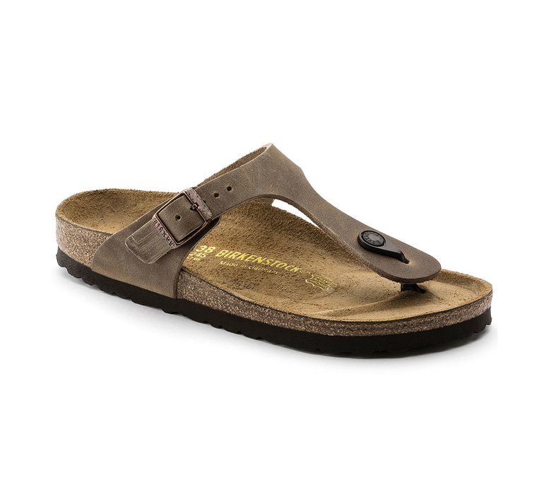 Birkenstock Gizeh NU Oiled Tabacco Brown Regular Fit