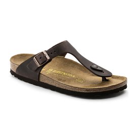 Birkenstock Gizeh NU Oiled Habana Narrow Fit