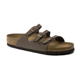 Birkenstock Florida Sofr Footbed Birko-Flor Nubuck Regular Fit