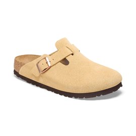 Birkenstock Boston Suede Leather Narrow fit