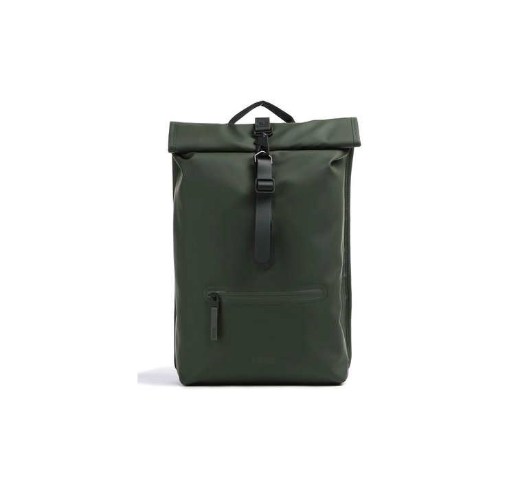 Rains Rolltop Rucksack Green