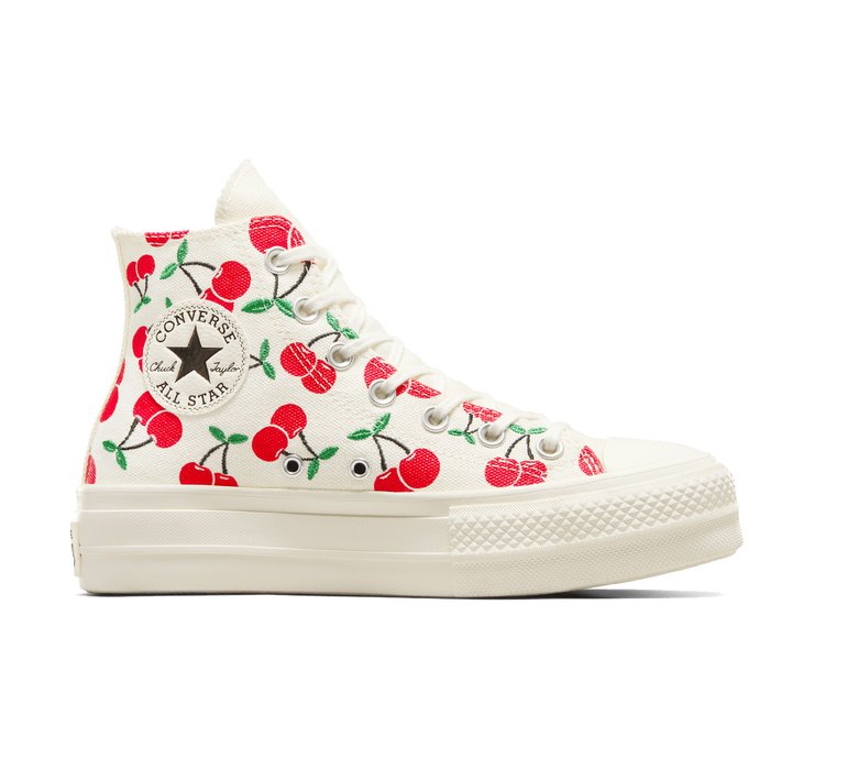 Converse Chuck Taylor All Star Lift Platform Cherries