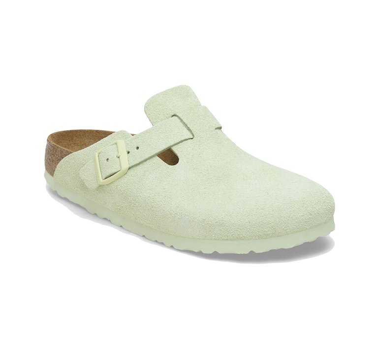 Birkenstock Boston Suede Leather Narrow Fit