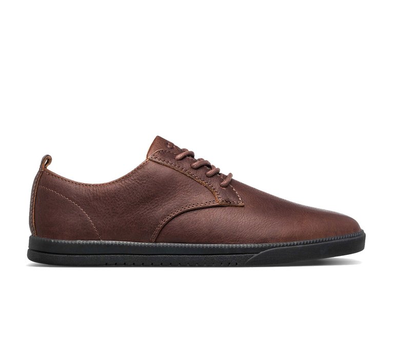 Clae Ellington Cocoa Leather Black