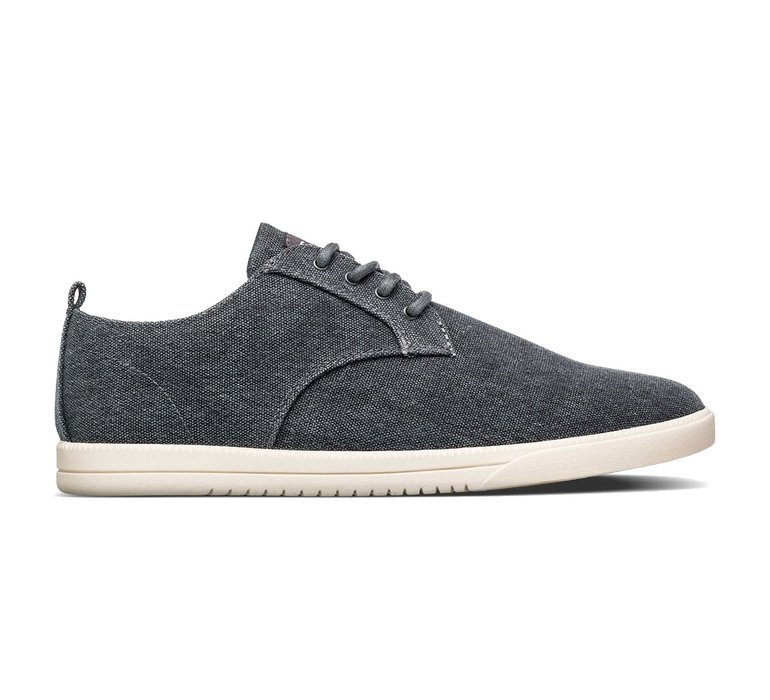 Clae Ellington Textile Dark Shadow Washed Canvas