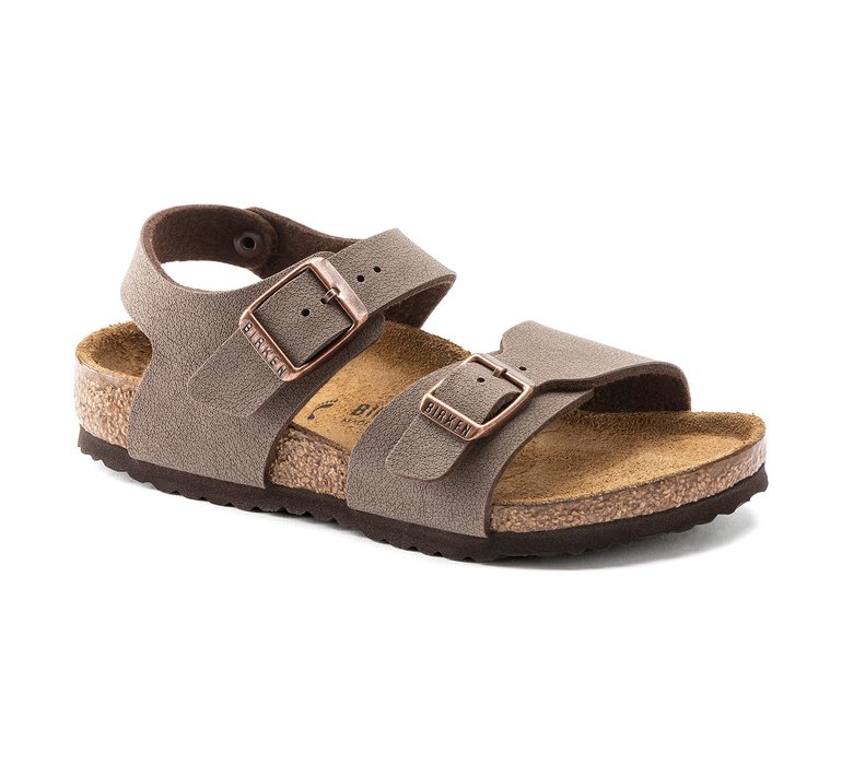 Birkenstock New York Kids Birko-Flor Nubuck Narrow Fit