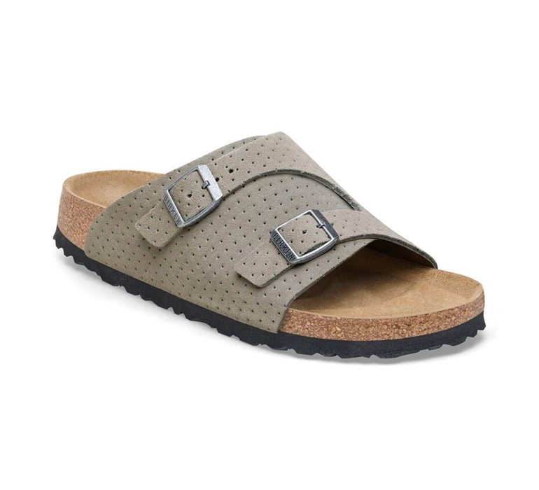 Birkenstock Zürich Suede Embossed Regular Fit