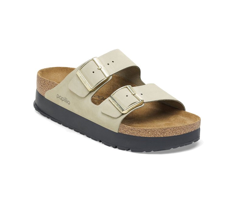 Birkenstock Arizona Flex Platform Eucalyptus Narrow Fit