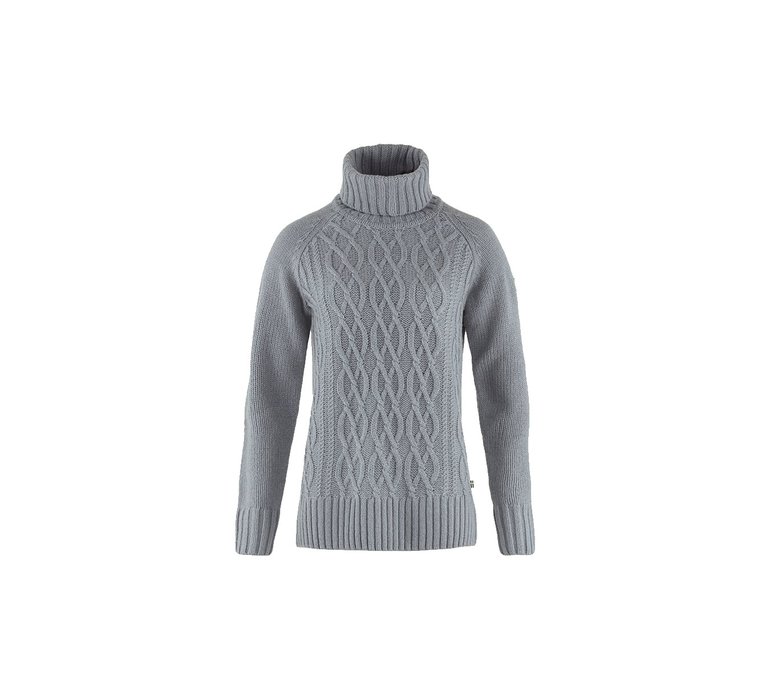 Fjällräven Övik Cable Knit Roller Neck W