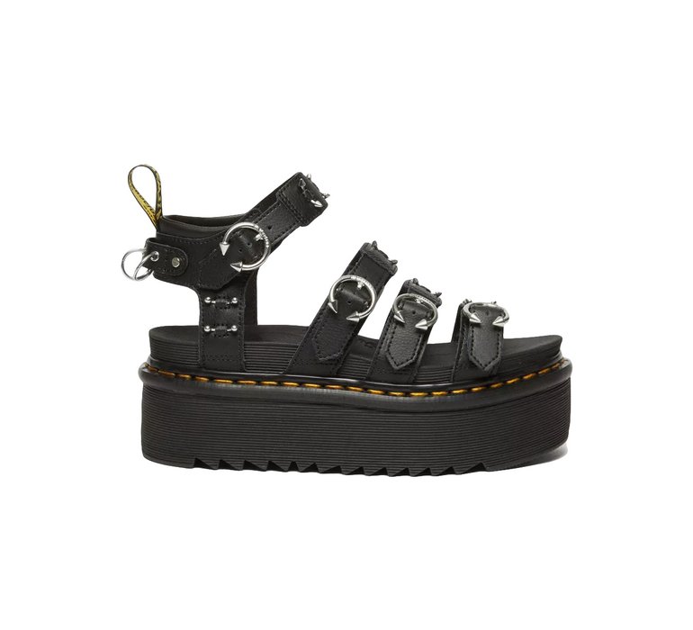 Dr. Martens Blaire Piercing Leather Platform Sandals