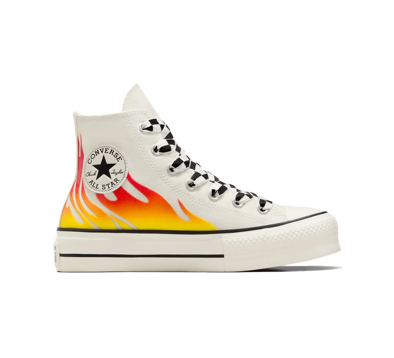 Converse Chuck Taylor All Star Lift Platform Flames