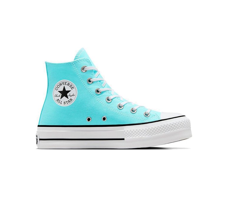 Converse Chuck Taylor All Star Lift Seasonal Colour High Top Triple Cyan