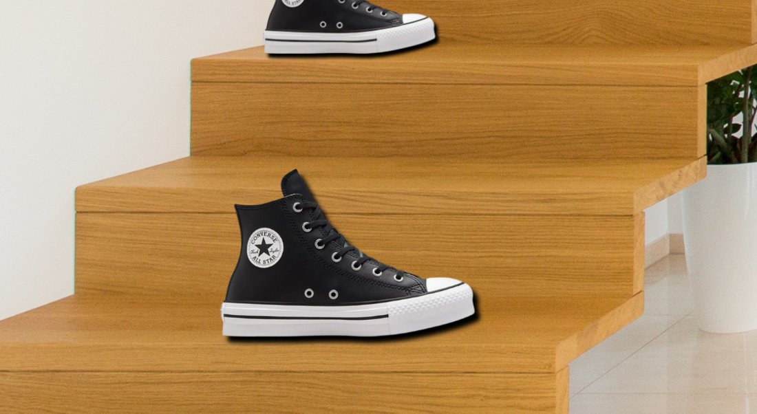 Converse Chuck Taylor All Star Eva Lift Platform Leather High Top: Kombinácia klasiky a moderného dizajnu