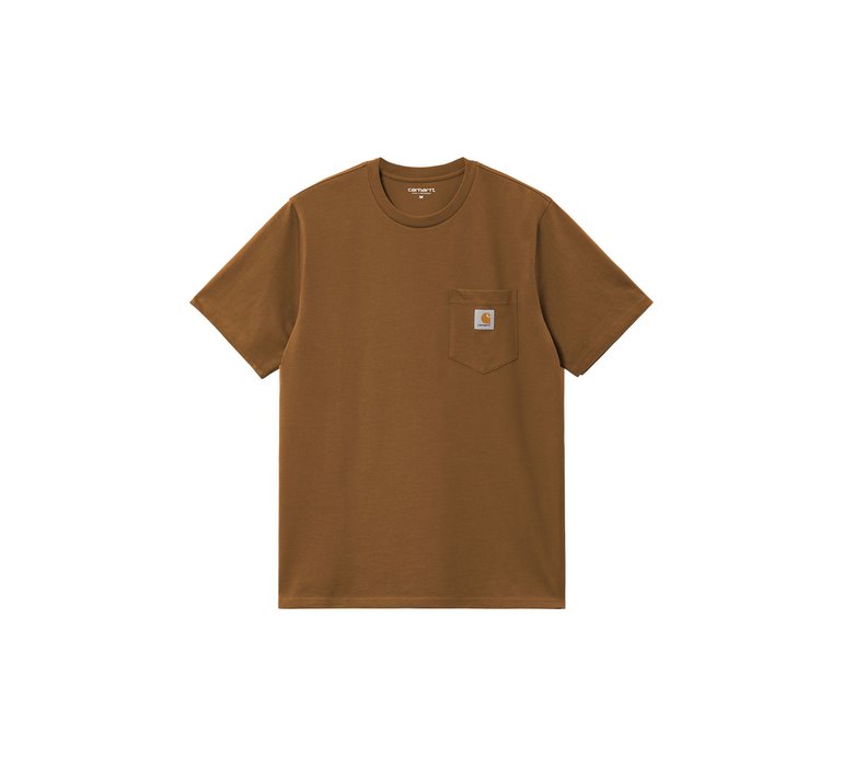 Carhartt WIP S/S Pocket T-Shirt Deep H Brown