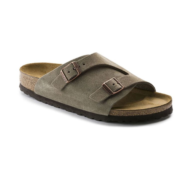 Birkenstock Zürich Suede Leather Regular Fit