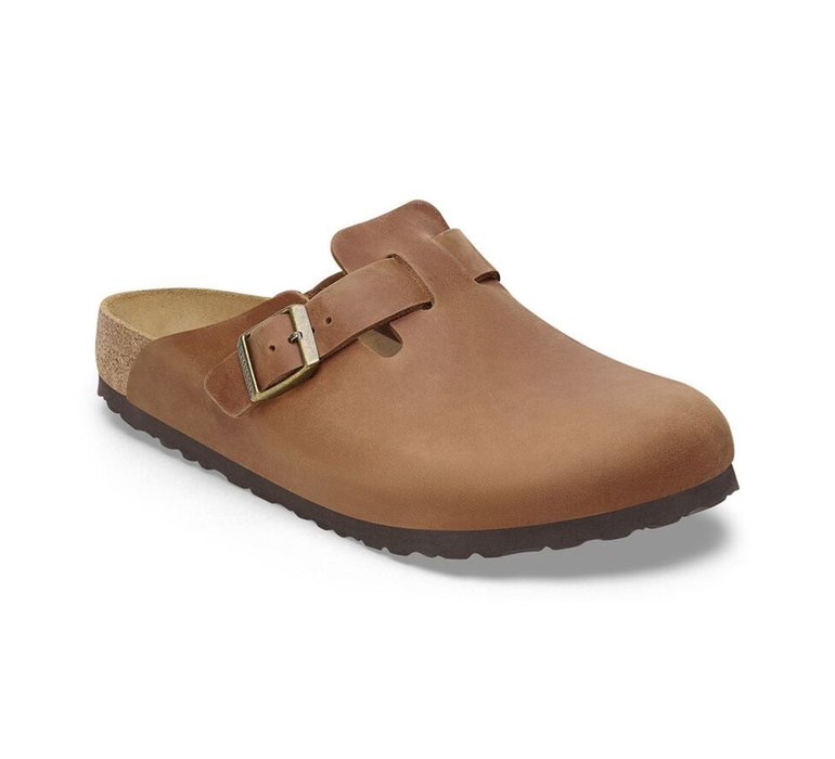 Birkenstock Boston Oiled Leather Narrow Fit