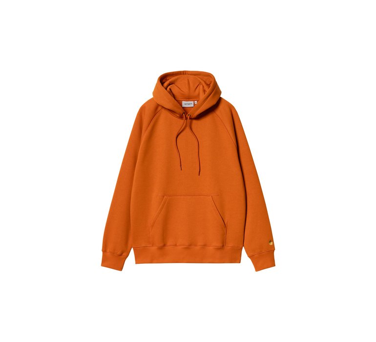 Carhartt WIP Hooded Chase Sweat Turmeric