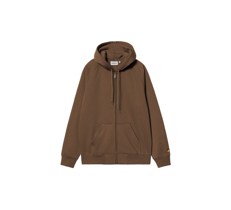 Carhartt WIP Hooded Chase Jacket Chocolate