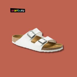 Birkenstock Arizona Birko-Flor White Narrow Fit