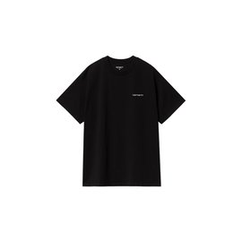 Carhartt WIP S/S Script Embroidery T-Shirt Black