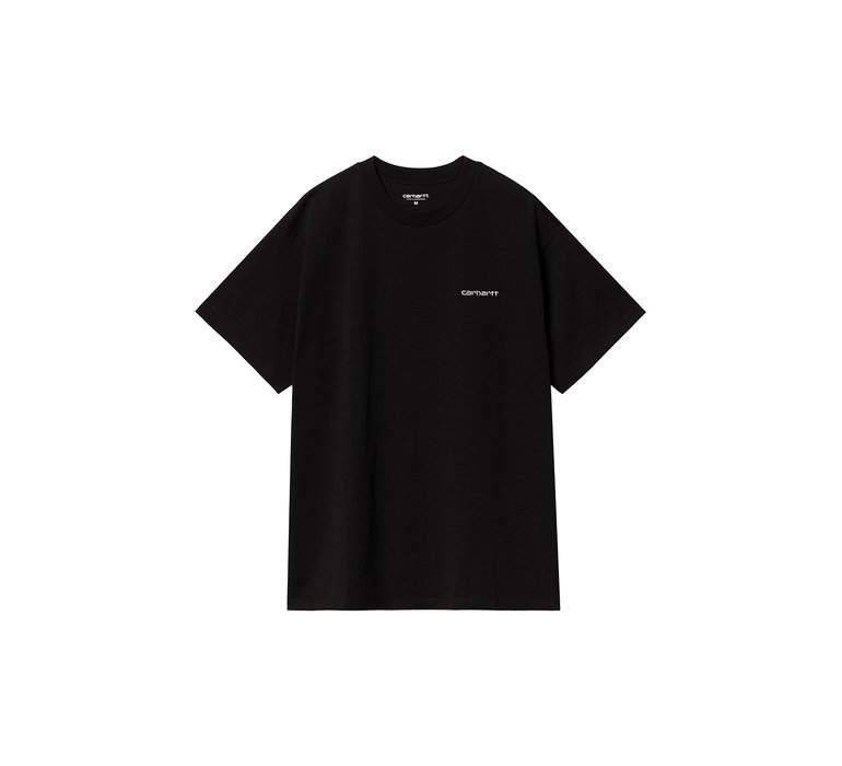 Carhartt WIP S/S Script Embroidery T-Shirt Black