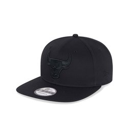 New Era Chicago Bulls NBA Black On Black 9FIFTY Cap