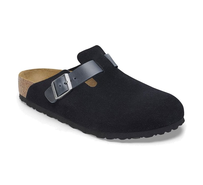 Birkenstock Boston Mixed Leather Regular Fit