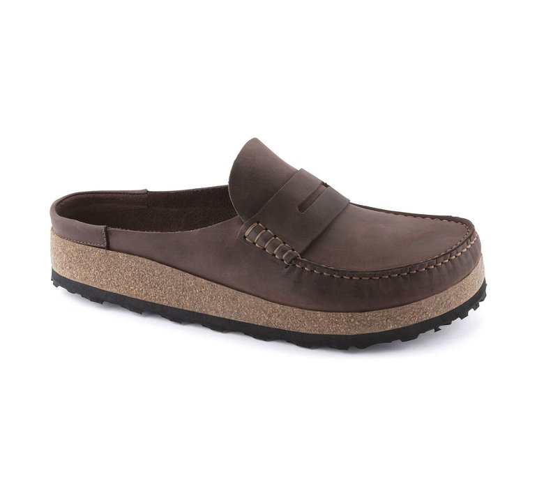 Birkenstock Naples Oiled Leather Narrow Fit