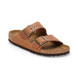 Birkenstock Arizona Natural Leather Oiled Regular Fit