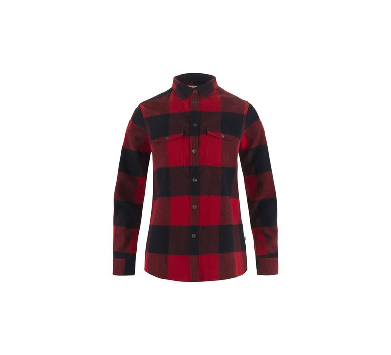 Fjällräven Canada Shirt W Red