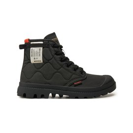 Palladium Pampa Re-Quilted Black