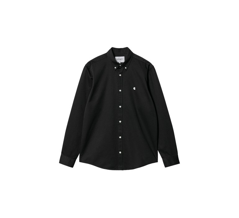 Carhartt WIP L/S Madison Cord Shirt Black