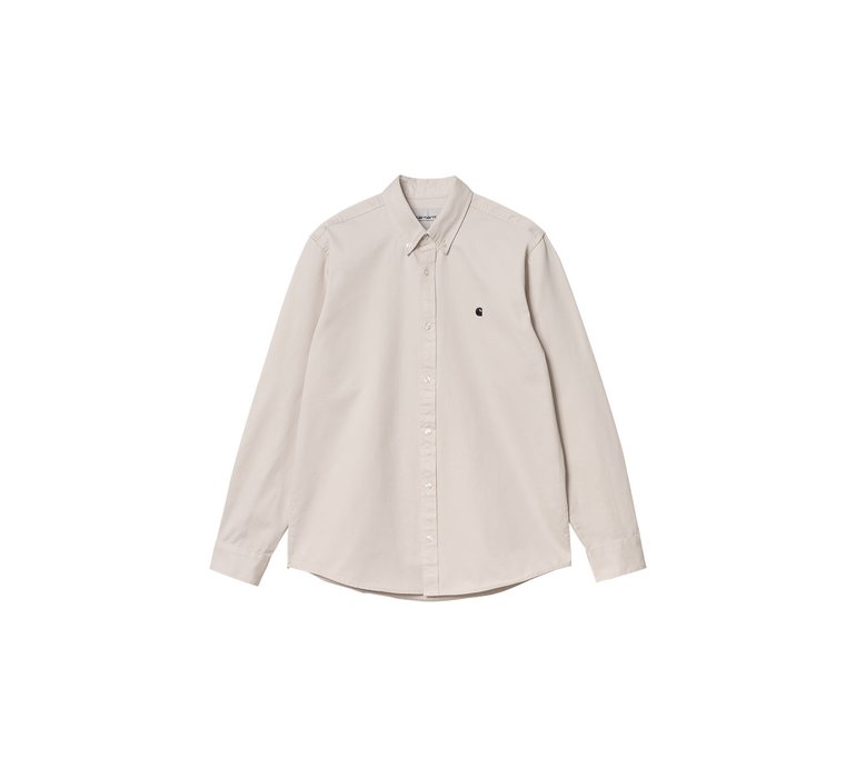 Carhartt WIP L/S Madison Cord Shirt Moonbeam