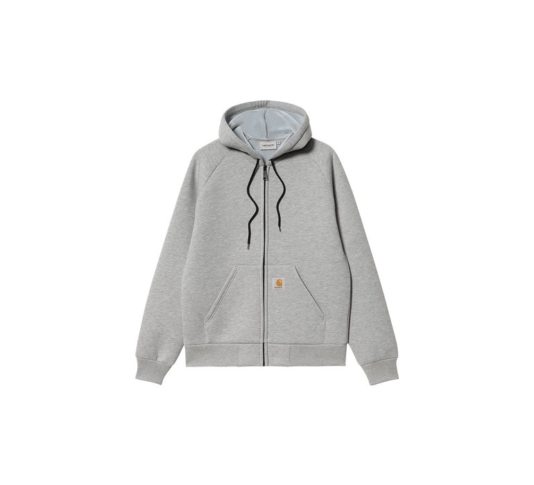 Carhartt WIP Car-Lux Hooded Jacket Grey Heather