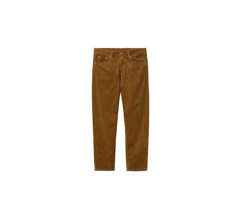 Carhartt WIP Newel Pant Deep H Brown Rinsed