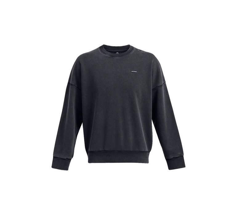 Under Armour M Icon Heavyweight Fleece Wash Oversized Crew