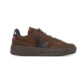 Veja V-90 Suede Walnut Black