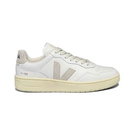 Veja V-90 Leather Ext White Natural