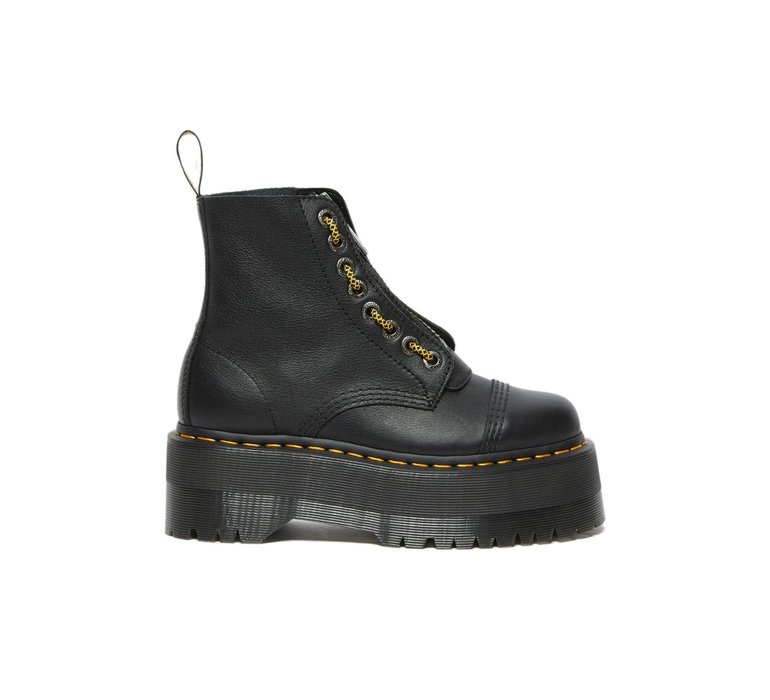 Dr. Martens Sinclair Max Pisa Leather Platform Boots