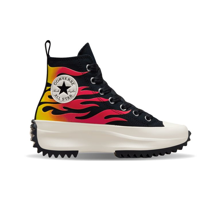 Converse Run Star Hike Platform Flames