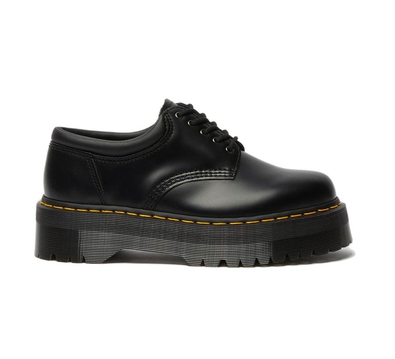 Dr. Martens 8053 Quad Smooth Leather Platform Shoes