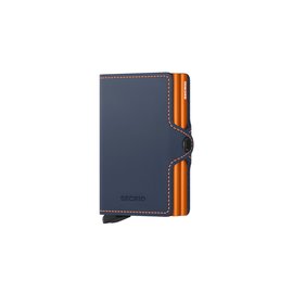 Secrid Twinwallet Matte Nightblue & Orange