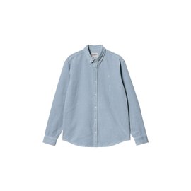 Carhartt WIP L/S Madison Cord Shirt Dusty Ice