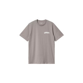 Carhartt WIP S/S University Script T-Shirt Misty Grey