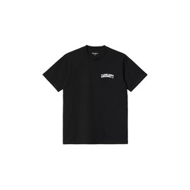 Carhartt WIP S/S University Script T-Shirt Black White