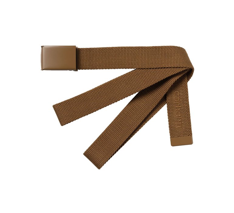 Carhartt WIP Script Belt Hamilton Brown