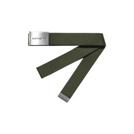 Carhartt WIP Clip Belt Chrome Office Green